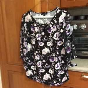 Spring / Summer blouse - Front and Back view